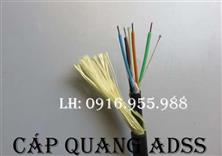 SACOM Cáp quang treo phi kim loại ADSS 24Fo KV 100M, 200M, 300M, 500M SACOM