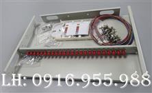 TLTELECOM Hộp ODF quang 24fo FC rack 19 inch