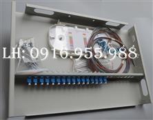 TLTELECOM Hộp phối quang ODF 16 core LC Duplex 19 inch cố định
