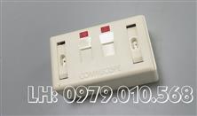 COMMSCOPE Ổ cắm điện thoại 2 cổng RJ11 AMP