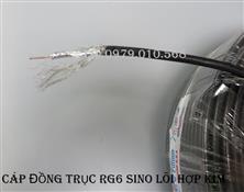 SP/SINO Cáp đồng trục RG-6U lõi CCS 80 sợi SP mầu đen (200M/cuộn)