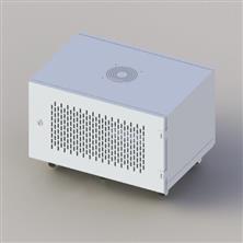 TL TELECOM Tủ mạng 6U sâu 450 - TL TELECOM rack 6U D450 cửa lưới 6UD450